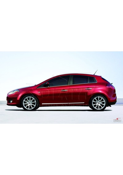 S-Dizayn  Fiat Bravo Kapı Koruma Çıtası Krom 2008 Üzeri