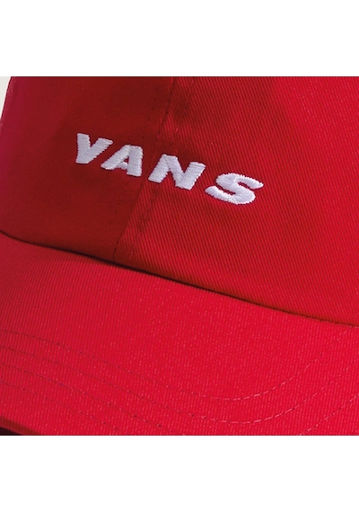 Vans Check Side Curved Bill Jockey Unisex Şapka Vn000qa6ızq1 Kırmızı
