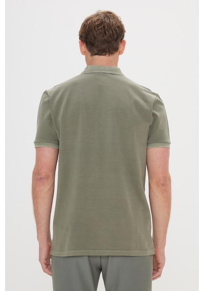 AC&Co / Altınyıldız Classics Erkek Hakı Slim Fit Dar Kesim %100 Pamuk Baskılı Polo Yaka Tişört Hakı AC&Co / Altınyıldız Classics Erkek Hakı Slim Fit Dar Kesim %100 Pamuk Baskılı Polo Yaka Tişört Hakı