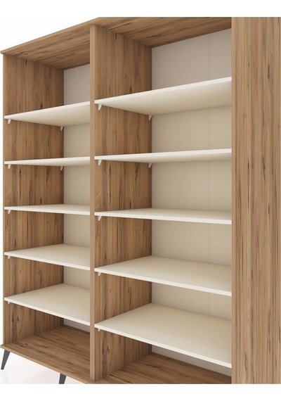 Kronos Gardrop 10 Raflı 176x59x221 Çam-çam/aytaşı Çam/aytaşı Kronos Gardrop 10 Raflı 176x59x221 Çam-çam/aytaşı Çam/aytaşı
