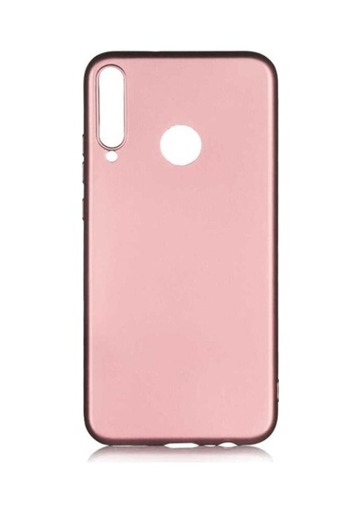 Huawei P40 Lite E Kılıf Zore Premier Silikon Kapak Rose Gold