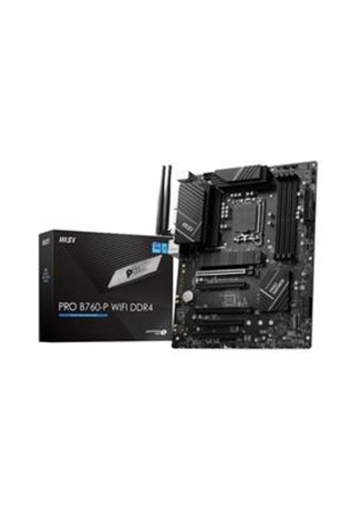 Msı Pro B760-p Wıfı Ddr4 Intel B760 Soket 1700 Ddr4 5333 Oc Mhz Atx Gaming Oyuncu Anakart