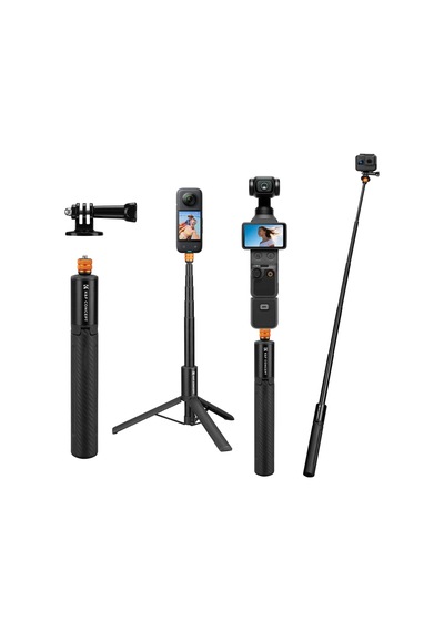 47.2/120cm Görünmez Selfie Stick Tripod, Uzatma Uzun Kutup Diğer