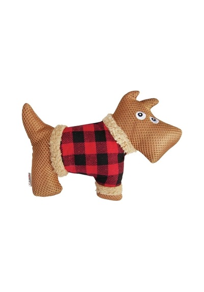 Camon Peluş Köpek Oyuncak 22 Cm: Gıcırtılı Ve Eğlenceli Kumaş Evcil Hayvan Oyuncağı