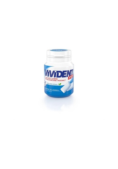 Vivident Yeşil Nane Aromalı Şekersiz Tatlandırıcılı Draje Sakız Kutu 67 G