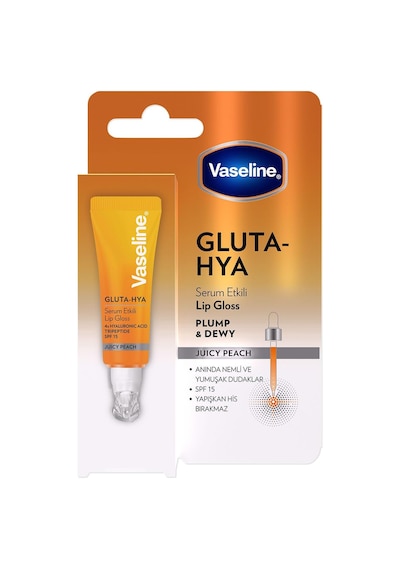 Gluta Hya Serum Etkili Lip Gloss Juicy Peach