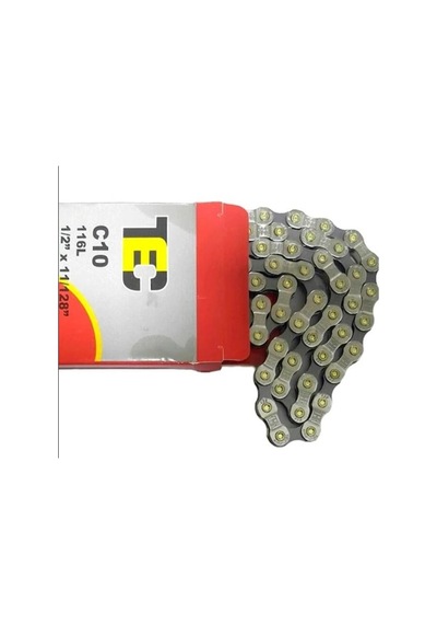 Mtb Zincir C-10 Tec (Kmc) Sılver Mtb 10 Vites Uyumlu Zincir 30 S Siyah
