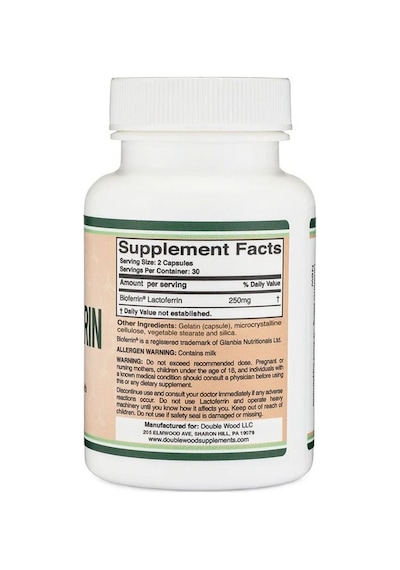 Lactoferrin 250 Mg 60 Veg. Kapsül.usa Vers.