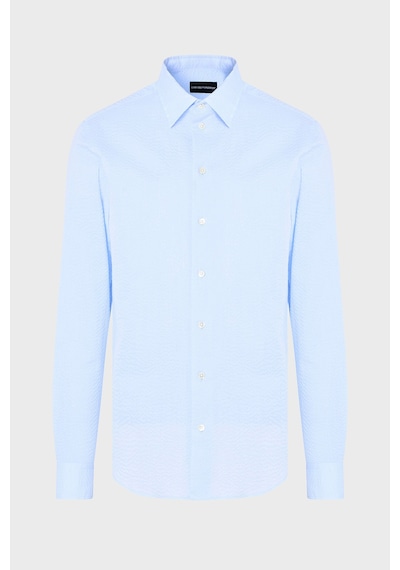 Emporio Armani Erkek Gömlek Em000099 Te14192 U9333 Mavi Mavi