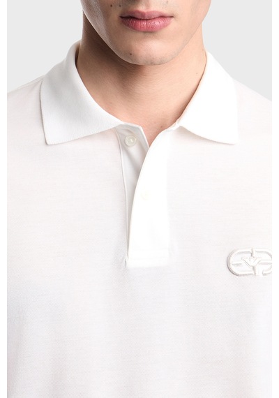 Emporio Armani Erkek Polo Em004579 Af13742 U0003 Beyaz Beyaz