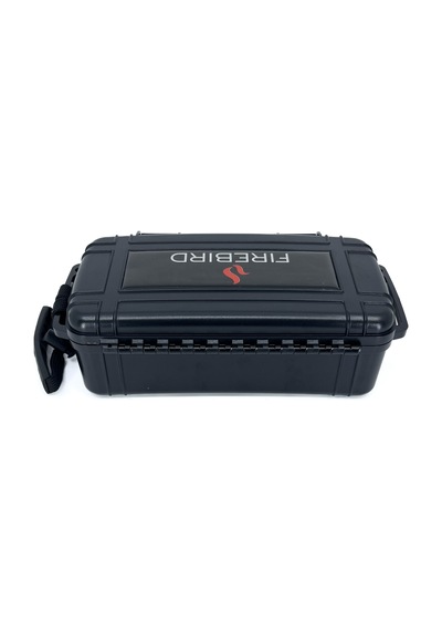Firebird Su Geçirmez Ve Darbeye Dayanıklı 5'li Seyahat Tipi Puro Humidoru - Siyah