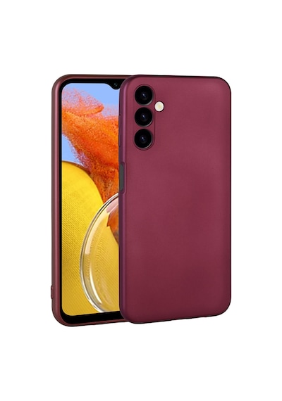 Zore Galaxy M14 Kılıf Ogaa Premier Silikon Kapak - Kırmızı