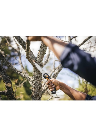Fiskars Sw69 Plus Katlanır Testere, Siyah/turuncu, 21 Cm Uzunluk