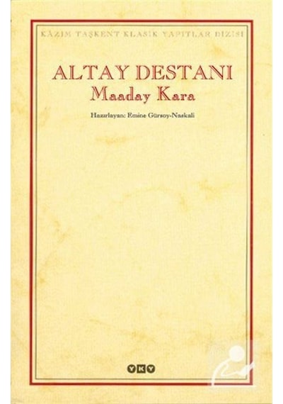 Altay Destanı-Maaday Kara- Yapı Kredi Yayınları