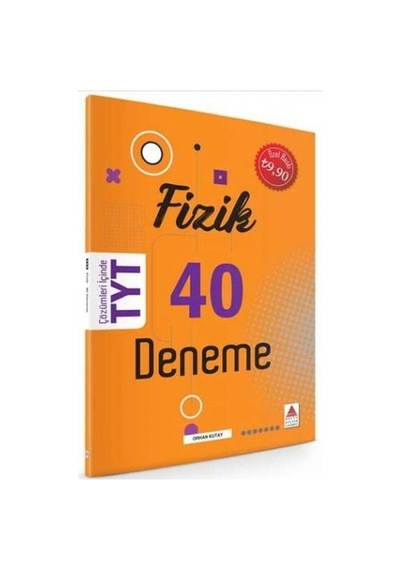 Delta Kültür Yayınları Tyt Fizik 40 Deneme