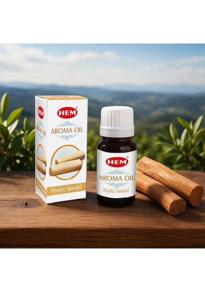 Hem Mystic Sandalo Aroma Oil Buhurdan Sandal Yağı 10ml Aromatik Esansiyel