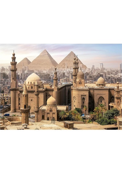 Educa 1000 Parça Kahire Ve Mısır Piramitleri Manzarası Puzzle - Cairo Egypt - 19611