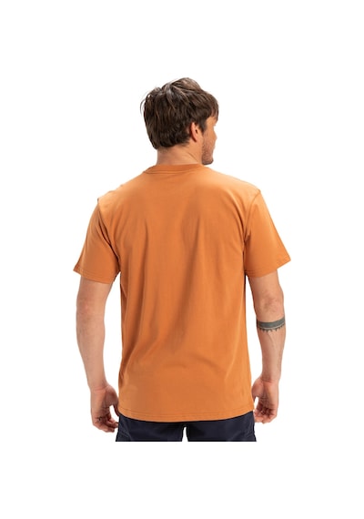 Quiksilver Ev Three Seas Ss Bakır Rengi Erkek Kısa Kol Gömlek 000000000102115109 Kahverengi