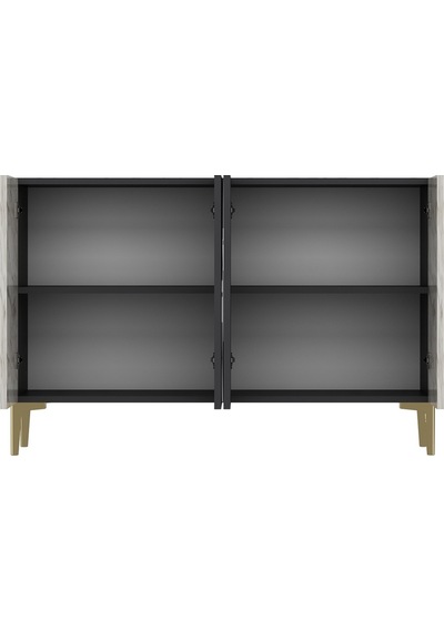 Ka120 Afra Konsol, Çok Amaçlı Dolap, Kahve Köşesi, Tv Sehpası Antrasit-efesmermer-gold Antrasit - Efes Mermer - Gold Ka120 Afra Konsol, Çok Amaçlı Dolap, Kahve Köşesi, Tv Sehpası Antrasit-efesmermer-gold Antrasit - Efes Mermer - Gold