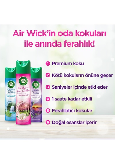 Aerosol Kiraz Çiçekleri 3x300 Ml Kiraz Çiçeği