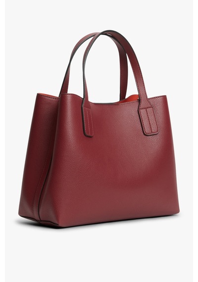 Tommy Hilfiger Th Icon Mını Satchel Kadın Kahverengi Çanta - Aw0aw18722
