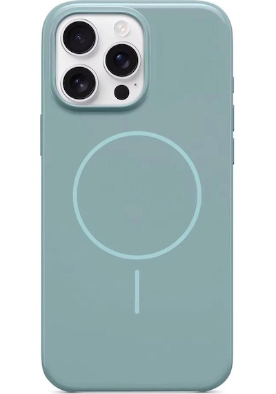 Apple Uyumlu iPhone 13 Mermer Premium Kılıf Turkuaz