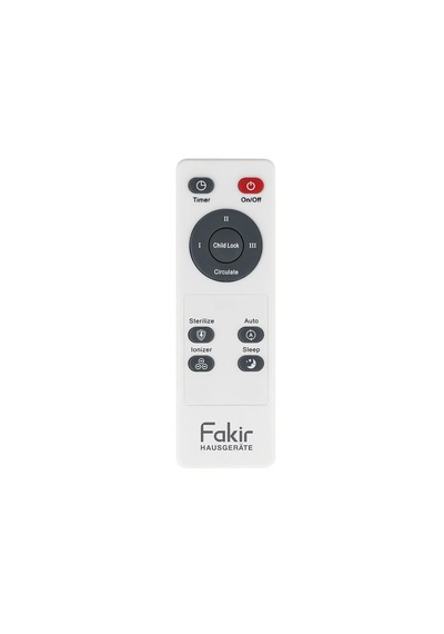 Fakir F-air Gri Hava Temizleyici