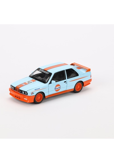 1:24 Ölçek Sesli Işıklı 4 Kapısı Kaput Ve Bagajı Açılan Stantlı Model Araç Turuncu Gulf