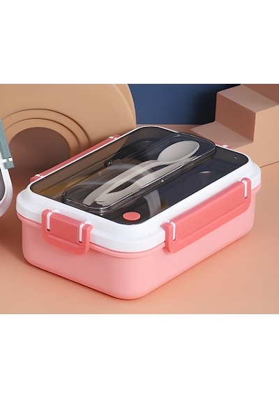 Vagonlife Lunch Box Sefer Tası Yemek Kabı Vagonlife Pembe Vgn528