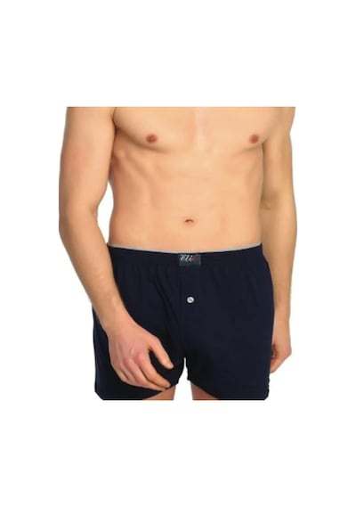 Tutku Penye Düz Boxer 2 Adet Ter 0117 Lacivert