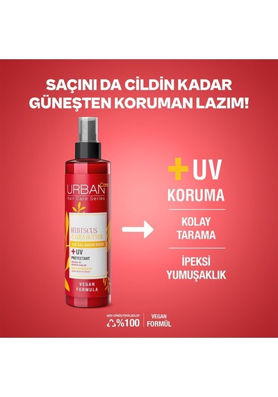 Hibiscus&shea Butter Kıvırcık Ve Dalgalı Saçlara Özel Sıvı Saç Bakım Kremi-vegan-200 Ml