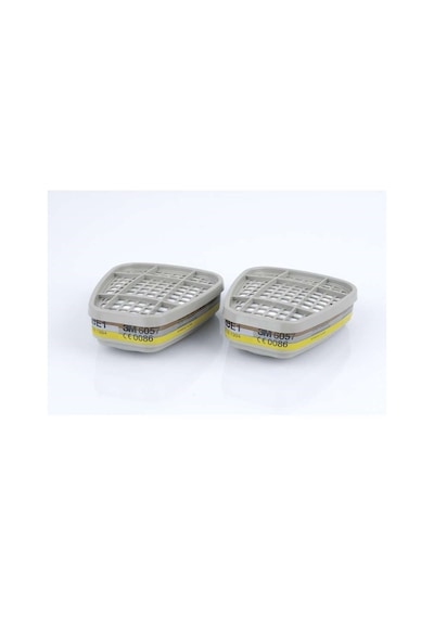 3M 6057 Abe1 Organik,Inorganik,Asit Gaz ve Buhar Filtresi 1 Takı