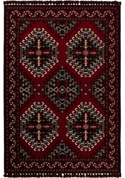 Tuğra Halı Türkmen 19 Etnik Desen Kilim