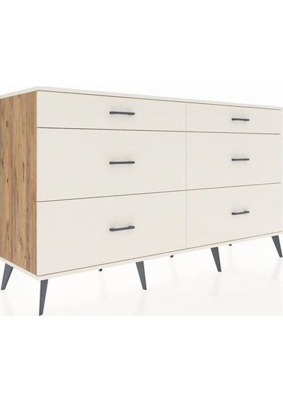 Hyperion Konsol 6 Çekmeceli 176x44x99 Çam-aytaşı Çam-aytaşı