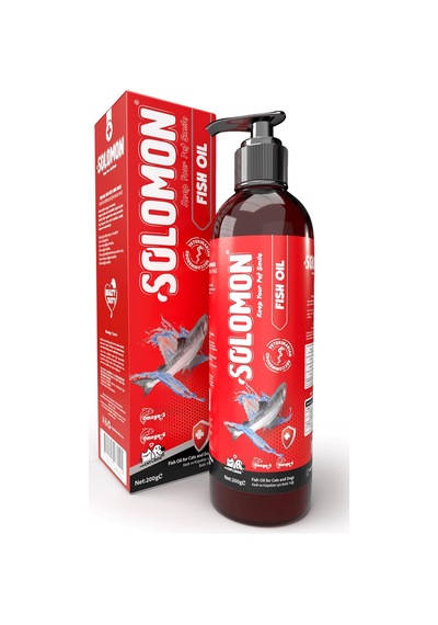 Ayrex Fish Oil Kedi Ve Köpekler İçin Omega 3 Ve 6 İçerikli Balık Yağı - Kedi Ve Köpekler İçin Tüy Ve Genel Zi