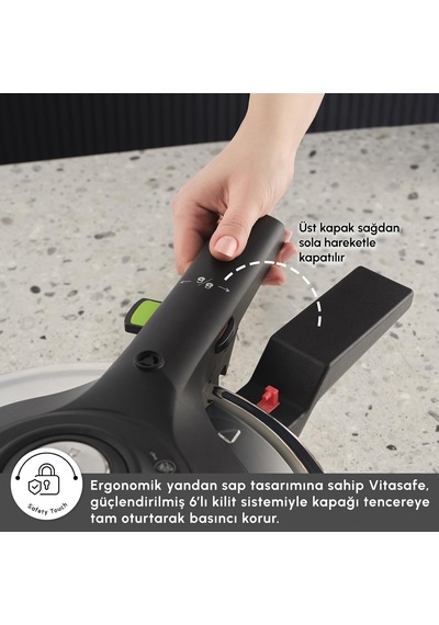 Vitasafe Düdüklü Tencere Seti 4+6 Litre Diğer