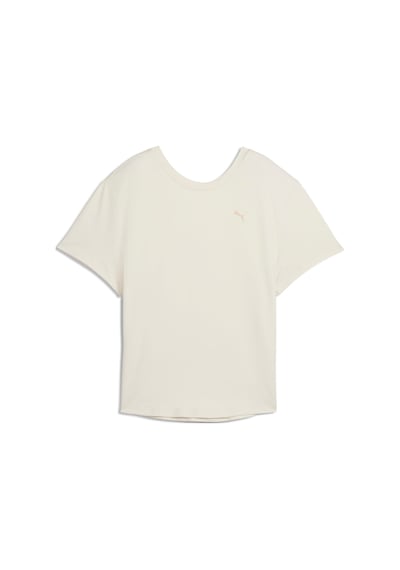 Puma Move Cloudspun Kadın Bol Kesim Tişört 526696 87 Beyaz