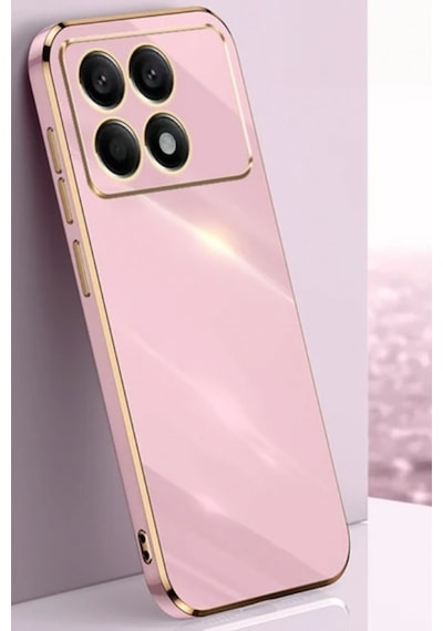 Samsung Galaxy Uyumlu S24 Fe Kılıf Şık Ve Parlak Silikon Kapak Ryc/volet Mor