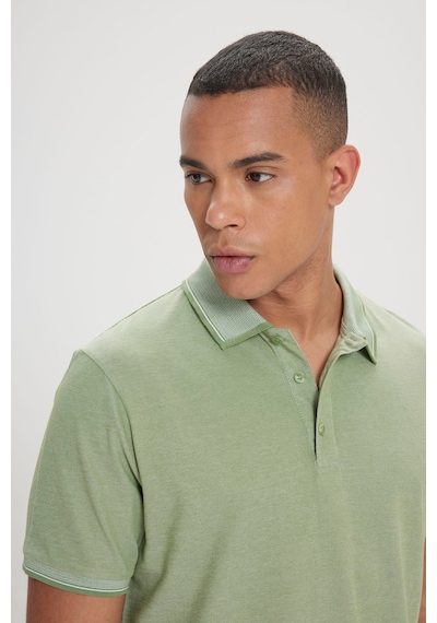 AC&Co / Altınyıldız Classics Erkek Yesıl-Acık Pembe-Saks Çekmeyen Pamuklu Kumaş Slim Fit Dar Kesim 3 'Lü Kıvrılmaz Polo Yaka Tişört Çok Renkli AC&Co / Altınyıldız Classics Erkek Yesıl-Acık Pembe-Saks Çekmeyen Pamuklu Kumaş Slim Fit Dar Kesim 3 'Lü Kıvrılmaz Polo Yaka Tişört Çok Renkli