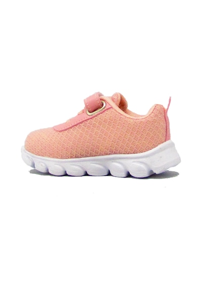 Pepino P-1256 Pudra Unısex Çocuk Tek Cırt Fileli Spor Ayakkabı PUDRA