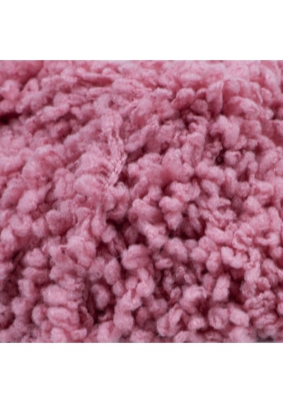 Happy Loopy Yarn - 100g / 100m %100 Polyester Buklet Örgü İpi - Pembe