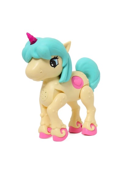 Sesli Ve Işıklı Turkuaz Yeleli Unicorn