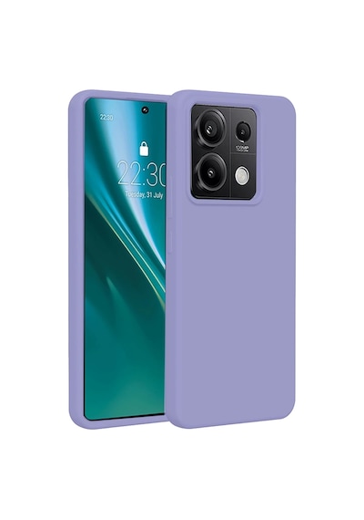 Xiaomi Redmi Note 13 4g Kılıf First Silikon - Lila 0.2M-Çok Renkli