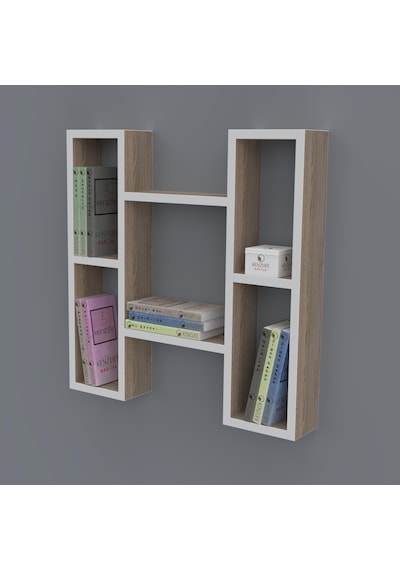 Kenzlife Kitaplık Melisa 060 060 20 Crd Duvar Rafı