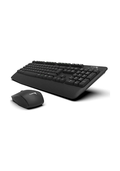 Turbox Workeys Office Usb Kablosuz 2.4ghz Siyah Multimedya Standart Q Kablosuz Klavye Ve Mouse Lazer