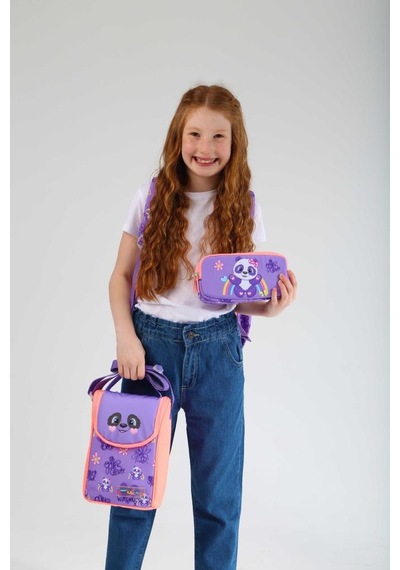 Kaukko Kids Sırt Çantası Toys Panda L5154 Mor