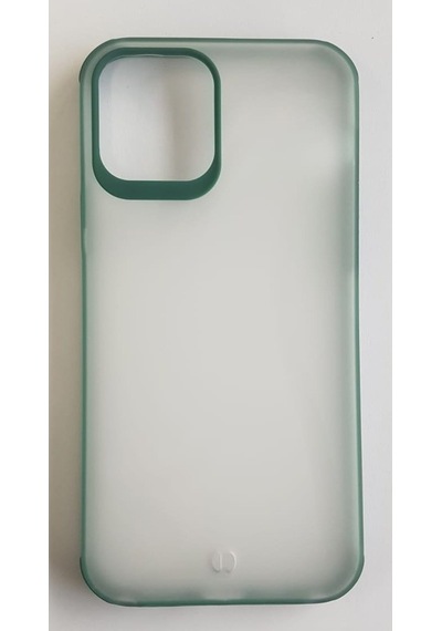 Apple Uyumlu  iPhone 12 Kamera Korumali Mat Buz Silikon Sert Kapak 514650216