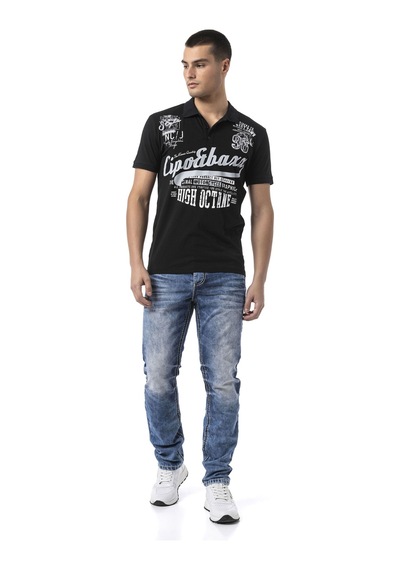 Ct794 Men S Urban Graphic Print T-shirt L