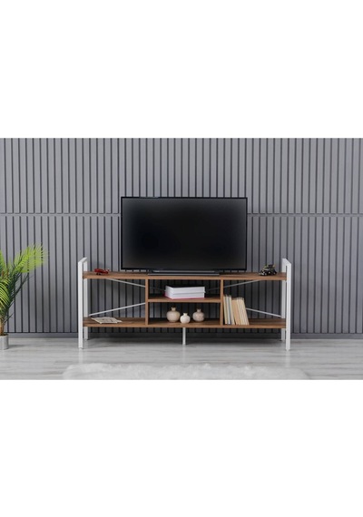 Sehpol Tv Sehpası 160x35x65 Cm Beyaz Richmood