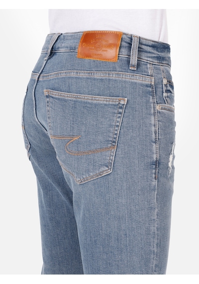 Colin's Colins 041 Danny Dar Kesim Düşük Bel Dar Paça Mavi Jean Erkek Pantolon Cl1070538 Denim